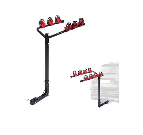 rear mounted 4 bike rack